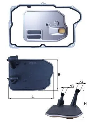 Otomatik Sanziman Yagı Filtre Seti Mercedes W176 W177 W246 W247 C117 C118 X156