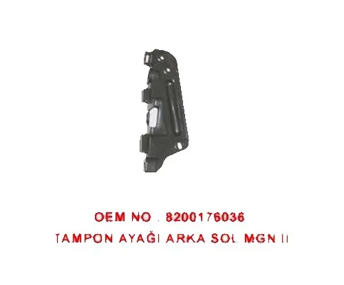 Arka Tampon Tuturucu Sol Megane 2