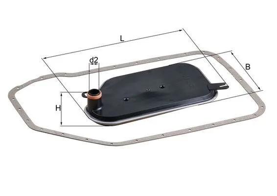 Hidrolik Filtre Takimi Passat - A4-A6 1997-2005 Skoda Superb 2002-2005 ZF5HP19FL Otomatik Şanzuman