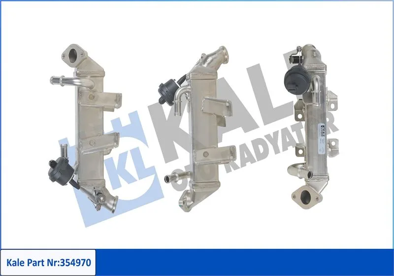 EGR Soğutucusu MASTER 3 2.3DCI - Logan 3 - TRAFIC 2 2.3 DCI 2010