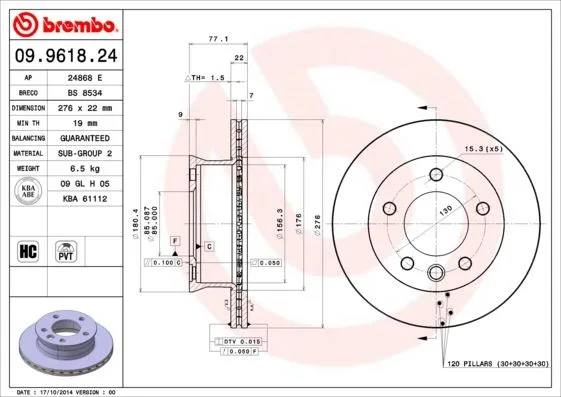 Fren Diski On Mercedes SPRINTER B901>B904 . VW LT 28-35-46 (2 Adet)