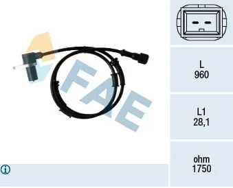 On ABS Sensörü Volvo S40 1 644 1.6 1999-2004 V40 645 1995-2004