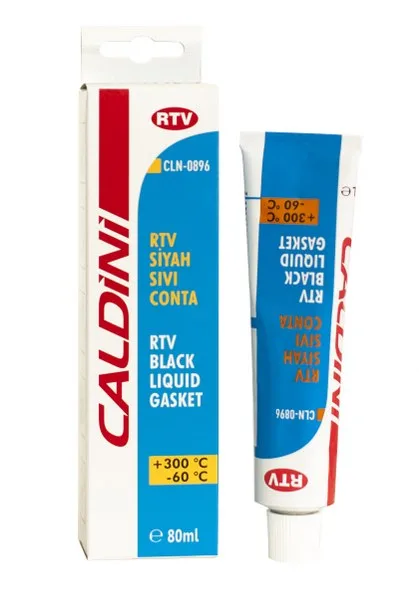 Sıvı Conta 80 ML. Siyah RTV (24 Adet)