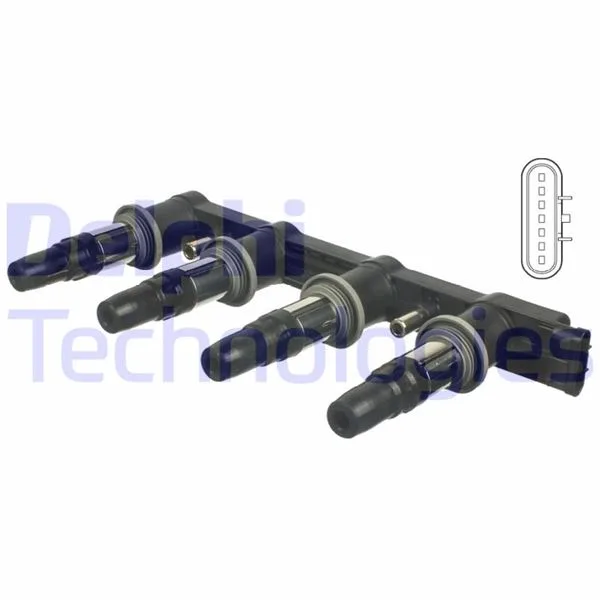 Ateşleme Bobini Chevrolet AVEO 1.4 2006 CRUZE 1.4-1.6-1.8 2009 Kalos 1.4 2005 Lacetti 1.4-1.6 2005