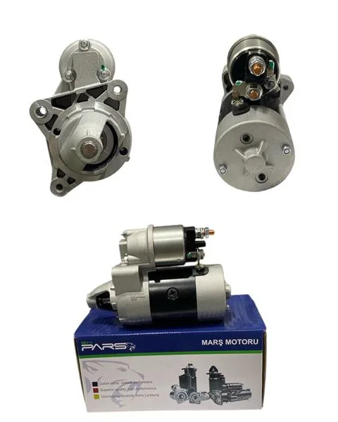 Mars Motoru 12V 9 Dis 0.9 KW Mako Tipi Fiat Dogan SAHIN Kartal UNO Tempra SLX 63223101 STR3101
