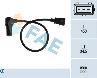 Krank Mil Sensörü ASTRA G 2.0 Dti 16V 2000 - Frontera 2.2 Dti 1998-2002 Vectra C 2.0 2002