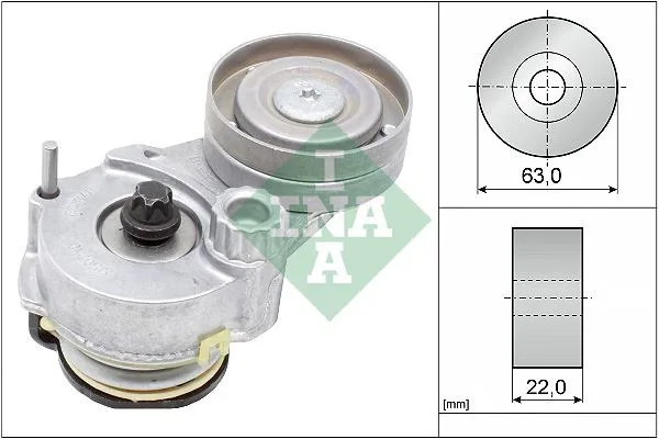 Alternatör Gergi Rulmani ASTRA G - H - J - Corsa D - Insignia - Meriva - Vectra C - Zafira - CRUZE 1.6-1.8