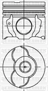 Piston Segman Toyota 77.00MM 0.50MM (4 Adet)