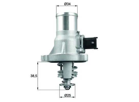 Termostat 105C Metal Gövdeli Müşürlü ASTRA J - Mokka - Insignia - CRUZE 2009 Croma 2005 SONRASI1.6