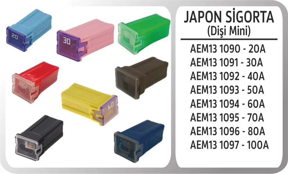 Japon Sigorta Dısı Mini 60A (10 Adet)