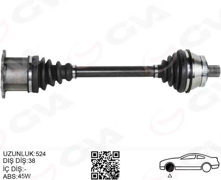 Komple Aks Ön A4 2.0 TDİ 2005-2008 Bre - BLB 2.0 TDİ