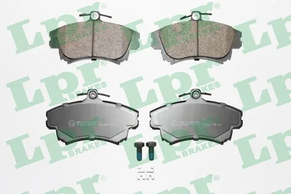 Ön Fren Balata Mitsubishi CARISMA 1.8L Gdi 4G93 DA2A 1995 / Colt 1.1L 1.3L 1.5L 2004 / Space Star 1. 6L DG1A 1998 / Volvo S40 1.6-1.8-1.9-2.0-2.0T 1995-2004