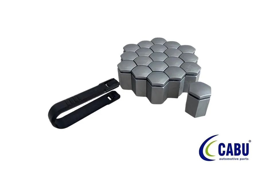 Bijon Kapağı Metalik Gri 17X32MM ASTRA F - G - H. Corsa B - C - D.Vectra A - B. Zafira B.Omega B 20 Adet 220644