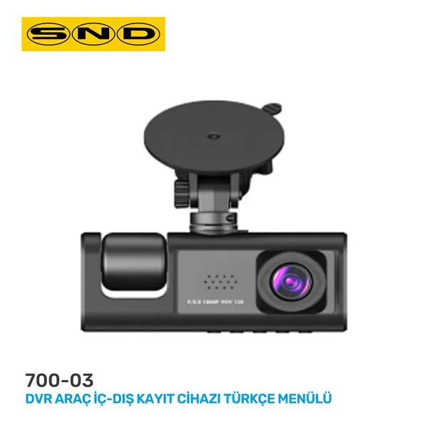 DVR araç İç - Diş Kayıt Cihazı Türkçe Menülü Wı - Fı