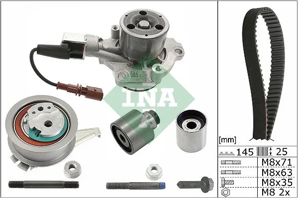 Devirdaimli Triger Seti Soketli GOLF7-A3-LEON - Passat - Tiguan 1.6-2.0TDİ13> Clha / B - Dcxa - CRLB Cuvc - Crka - CRKB