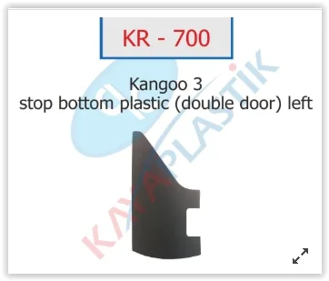 Arka Tampon Sol Üst Parça Kangoo 3 2008 Çift Kapi