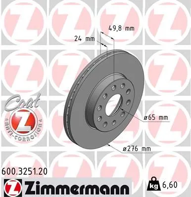 Ön Fren Aynası Golf 7 2012 Leon 2013 A3 2013 Octavia 2012 276X24X5DLXHVLI 0986479C47 (2 Adet)
