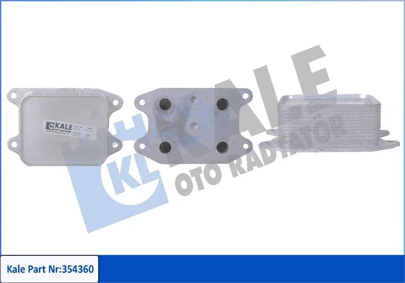 Yağ Soğutucusu VW - Skoda - Seat - Audi 2013 GOLF7-Tiguan - A1-A3-LEON Chpa - Cjza - CJZB - Czca - CZCB 1.2 TSI-1.4 T Sı