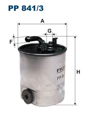 Yakit Filtresi Mercedes OM611 OM668 W168 W414 W638 B901>B904
