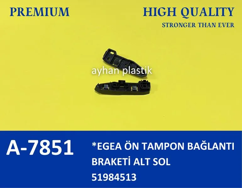 Ön Tampon Tutucu Braket Sol Diş Taraf Egea 2015 (5 Adet)