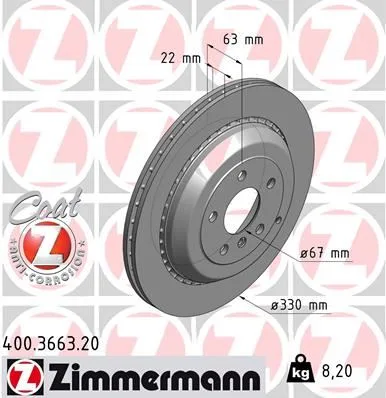 Fren Diski Arka 4-MATİC Mercedes W164 X164 W251 (2 Adet)