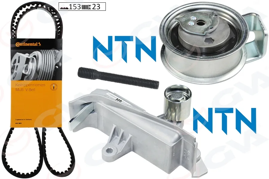 Triger Seti 150X23 PASSAT1.8T 2001-2005 2.0 2001-2005 A4-A6 1.8T BFB - Awm - Awt - Alt K045491XS Kütüklü