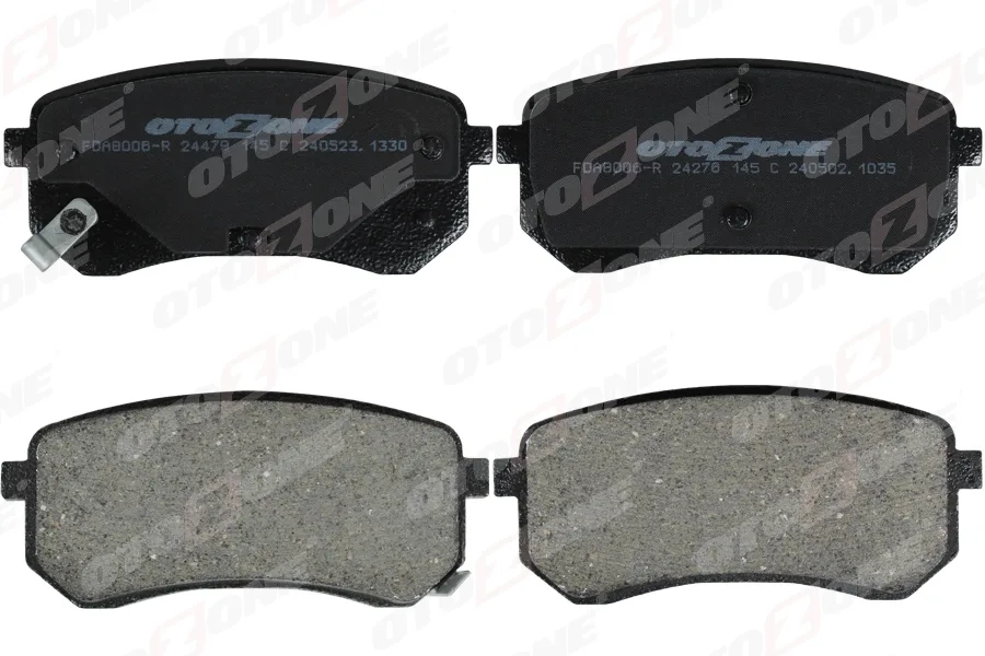 Arka Fren Balata Hyundai İ10 1.0L 1.1L 2008-2013 KIA Picanto 1.0L 1.1L 2005-2011 Aşınma İkaz Soketli
