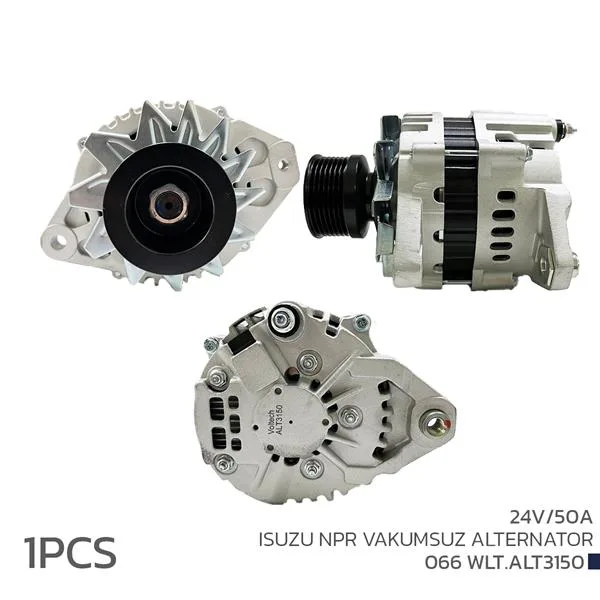 Alternatör Sarj Dinamosu 24V 50A Isuzu NPR Vakumsuz