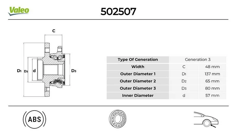 On Tekerlek Poryası VW CADDY 1.9 2004-2002-2010-2008