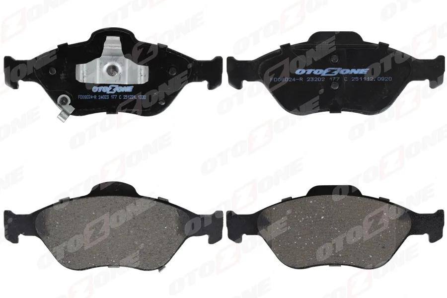 Ön Fren Balata Toyota Yaris 1.3L 2SZ - FE SCP90 2006-2009 1.4L 1NDTV NLP90 2006-2009 1.0L 1KR - FE KSP90 2006-2011 1.3L 1NR - FE NSP130 2012 / 1.5L 1NZFXE NHP130 Hybrid 2014
