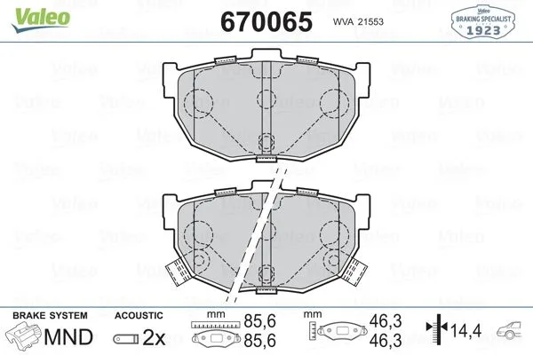 Arka Fren Balata Hyundai Elantra 1.6L G4ED 2001-2006 Coupe 1.6L 1996-2002 KIA CERATO 1.6L G4ED 2004 1.5L D4FA CRDİ 2004-2006 1.6L D4FB 2007-2010 2.0L D4EA Dizel 2004-2006