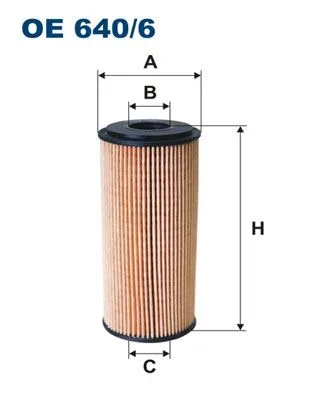 Yag Filtresi Mercedes OM640 W168 W245 W414