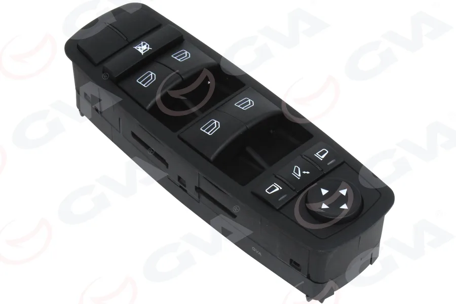 Cam Acma Salterı On Sol Siyah. Ayna Katlamalı Mercedes X164 W251