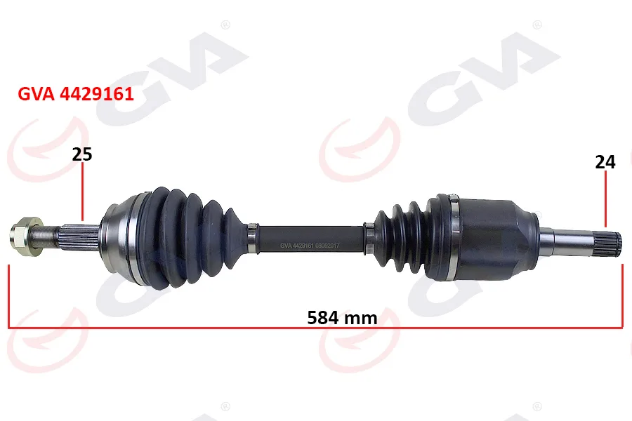 Komple Aks Sol Linea 1.3 MTJ 2007 90HP Milsiz 584MM