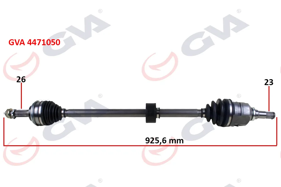 Komple Aks Sağ Toyota COROLLA 1.6L 4A - FE AE101 AE111 1992-2000 1.3L 2E EE100 EE111 1994-2000 ABS Siz Araçlar İçin 26X23 Komple Boy 925.6MM