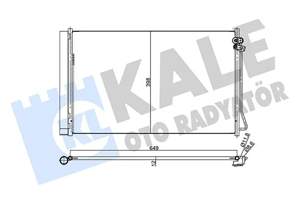 Klima Radyatoru Mercedes W447 B907 B910