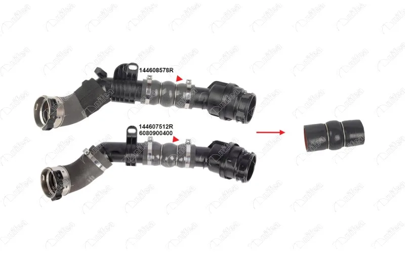 Turbo Hortumu Plastik Boru Hariç 2 Kat Polyester Kullanılmıştır Dacia - DOKKER - Duster - Lodgy - Logan - Merc Edes Benz A - Serisi - Clio - Megane