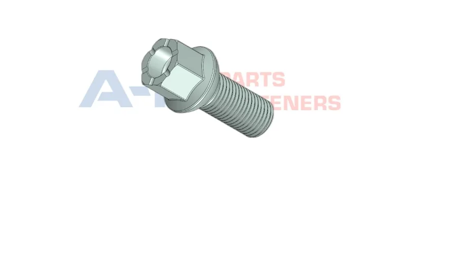 VW1450D Bijon Civatası Delikli Galvaniz Audi - Cupra - Seat - Skoda - Volkswagen M14X1.50X27 (20 Adet)
