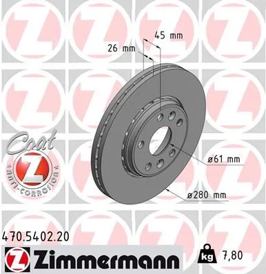 Fren Diski Ön Renault Kangoo 2 2008 Mercedes CITAN W415 2012-2021 (2 Adet)