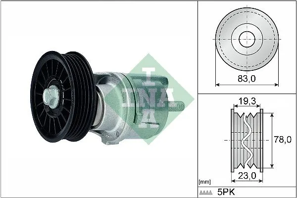 Alternatör Gergi Rulmani Gergi Kütüğü Passat - A4-A6 1.9 TDI Afn - Avg - Ahu