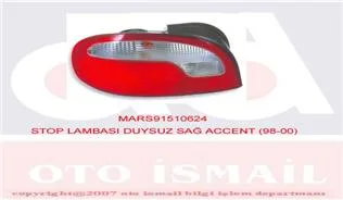 Stop Lambasi Duysuz Sağ ACCENT 1998-2000