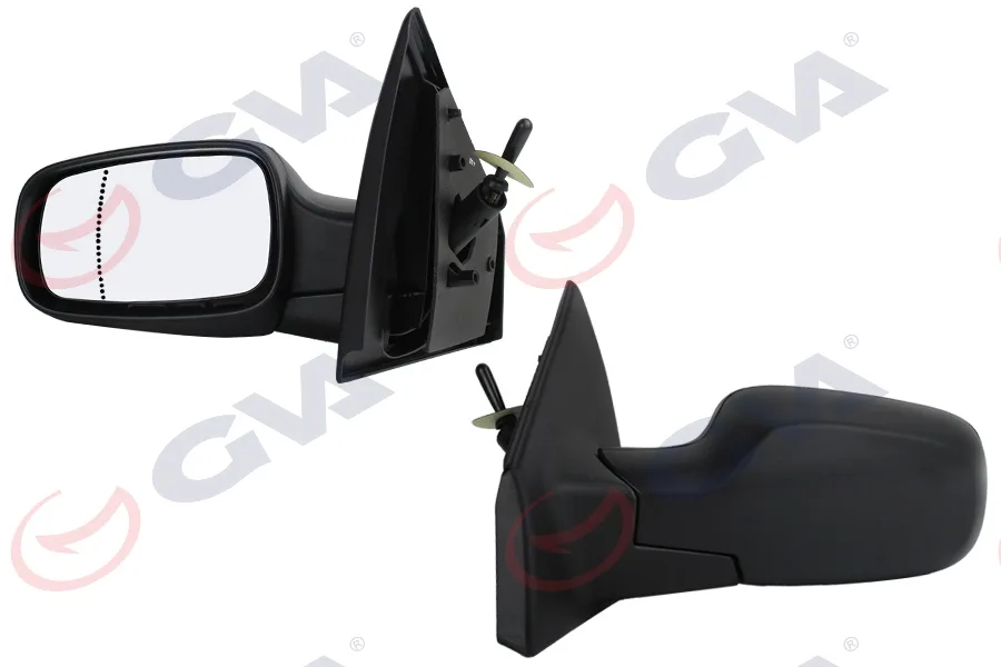 Diş Dikiz Aynası Sol Renault Clio 3 2005 Mekanik Asferik 2 Fiş VM-6136AL 2 Fiş VM-6136AL