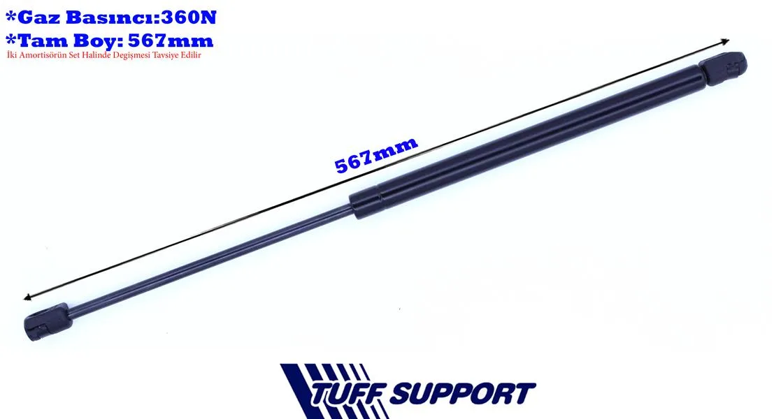 Bagaj Amortisörü Gazlı Honda Civic 1.6L D16V1 Hatcback EP2 Kasa 2001-2005 Civic Type - R 2.0L K20A2 EP3 Kasa 2001-2005