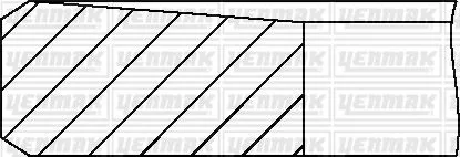 Motor Segmanı STD V184 Puma DT24H Duratorq 90/120PS (4 Adet)