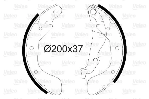 Arka Fren Pabuç Balata Chevrolet AVEO 2008-2011 Kalos 1.2-1.4 2005 Spark 2010