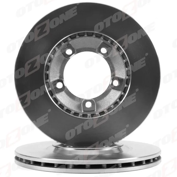 Ön Fren Diski Hava Kanalli Hyundai H100 2.5L D4BA D4BF 4D55 4D56 Panelvan 1994-2005 2.6L D4BB Kamyon Et 1996-2003 253 Çap X 5 Bijon - Adet Disk Fiyatıdır (2 Adet)
