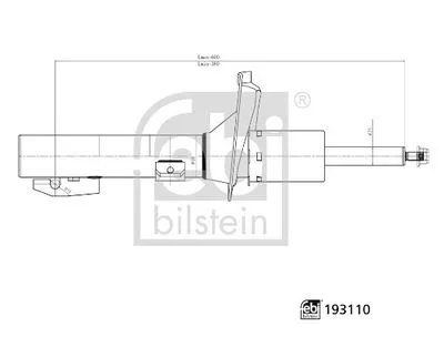 Amortisör Ön TRANSIT V347/V348 2006 Gazlı
