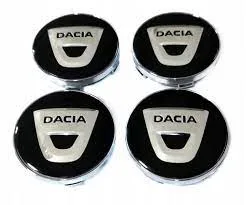 Jant Kapak Göbeği Siyah Takım 4 Adet Dacia Duster 2 HJD - Sandero 3 Bjı - Logan 3 Ljı Jogg Er Rjı
