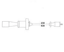 Buji Kablosu Mitsubishi Outlander 2.0L 4G63 DOHC CU2W 2002-2006 2 Kablolu Set