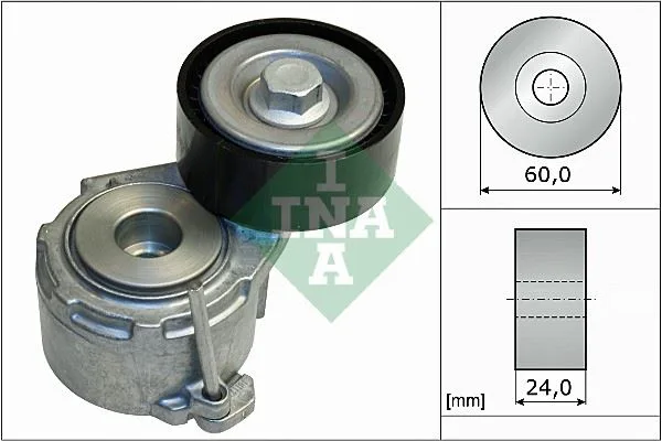 Alternatör Gergi Rulmani Kütüklü PARTNER - P206-306-307-BOXER - BERLINGO - Jumpy - JUMPER 1.9D-2.0D
